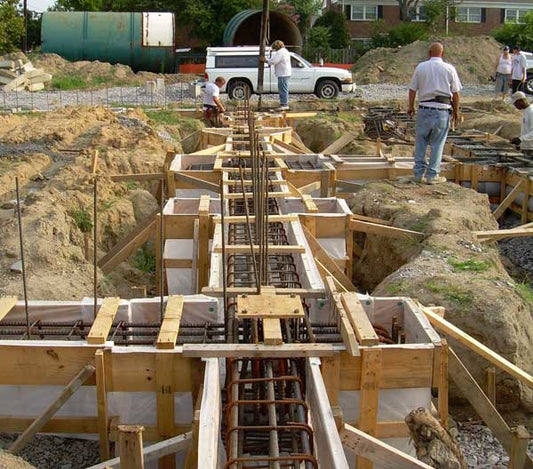 Fast Foot Concrete Form 50"x100'